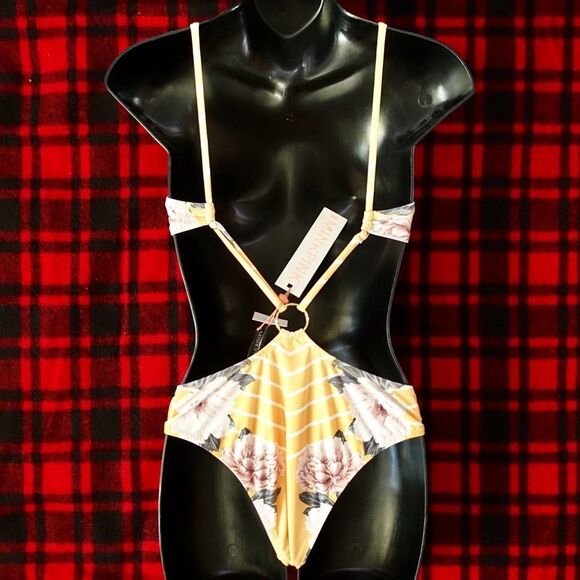 UO x MINKPINK Spread Like Wild One-Piece Swimsuit - Picture 6 of 7